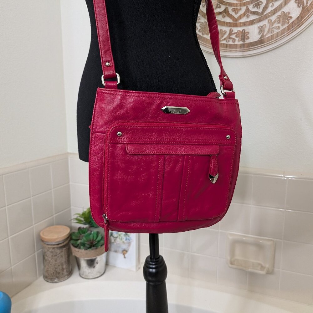 Perlina New York Red Crossbody Bag